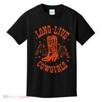 Long Live Howdy Rodeo Western Country Southern Cow Kids T-Shirt thumb 0