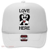 Love Lives Here Happy Valentines Gnome Heart Hat thumb 0