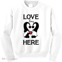 Love Lives Here Happy Valentines Gnome Heart Kids Sweatshirt thumb 0