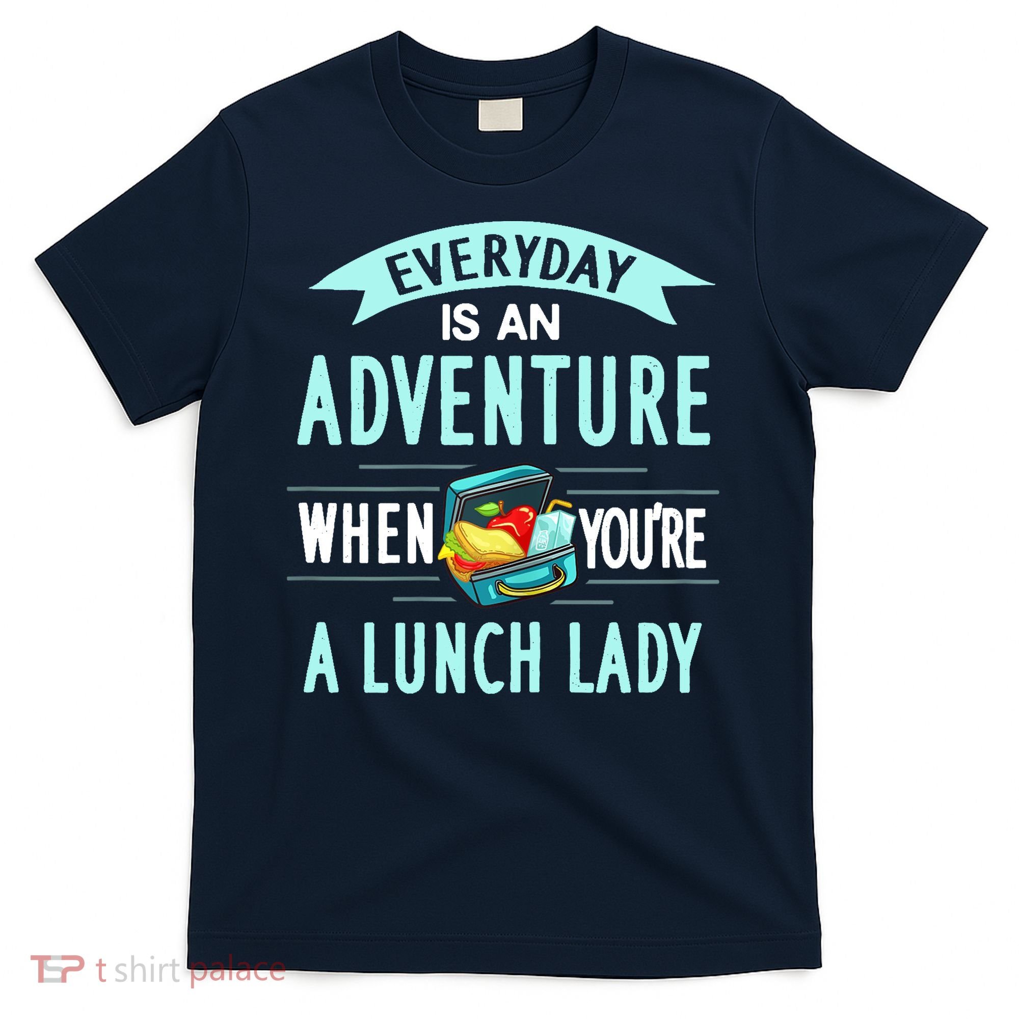 Lunch Lady Holiday Gift School Cafeteria Worker T-Shirt