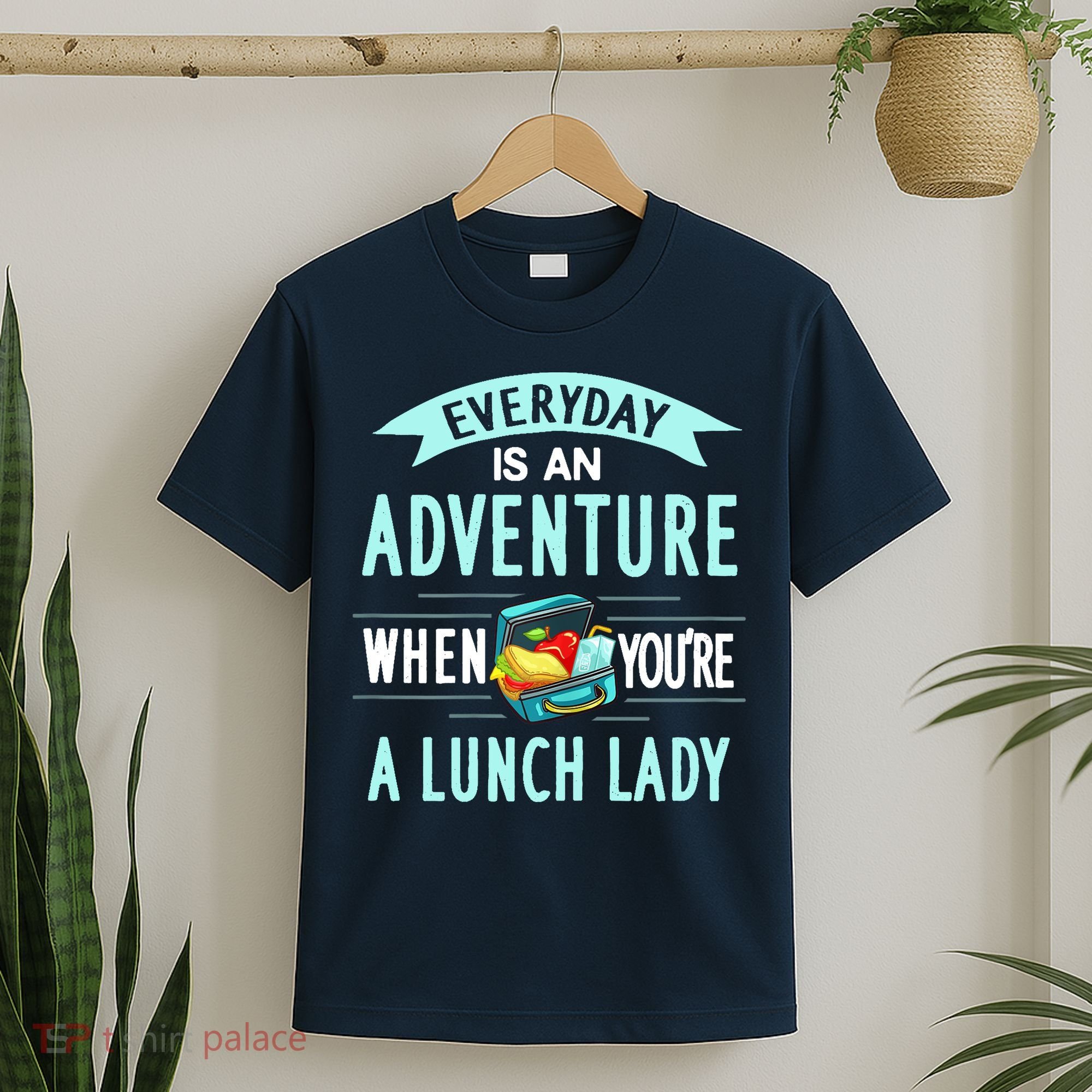 Lunch Lady Holiday Gift School Cafeteria Worker T-Shirt