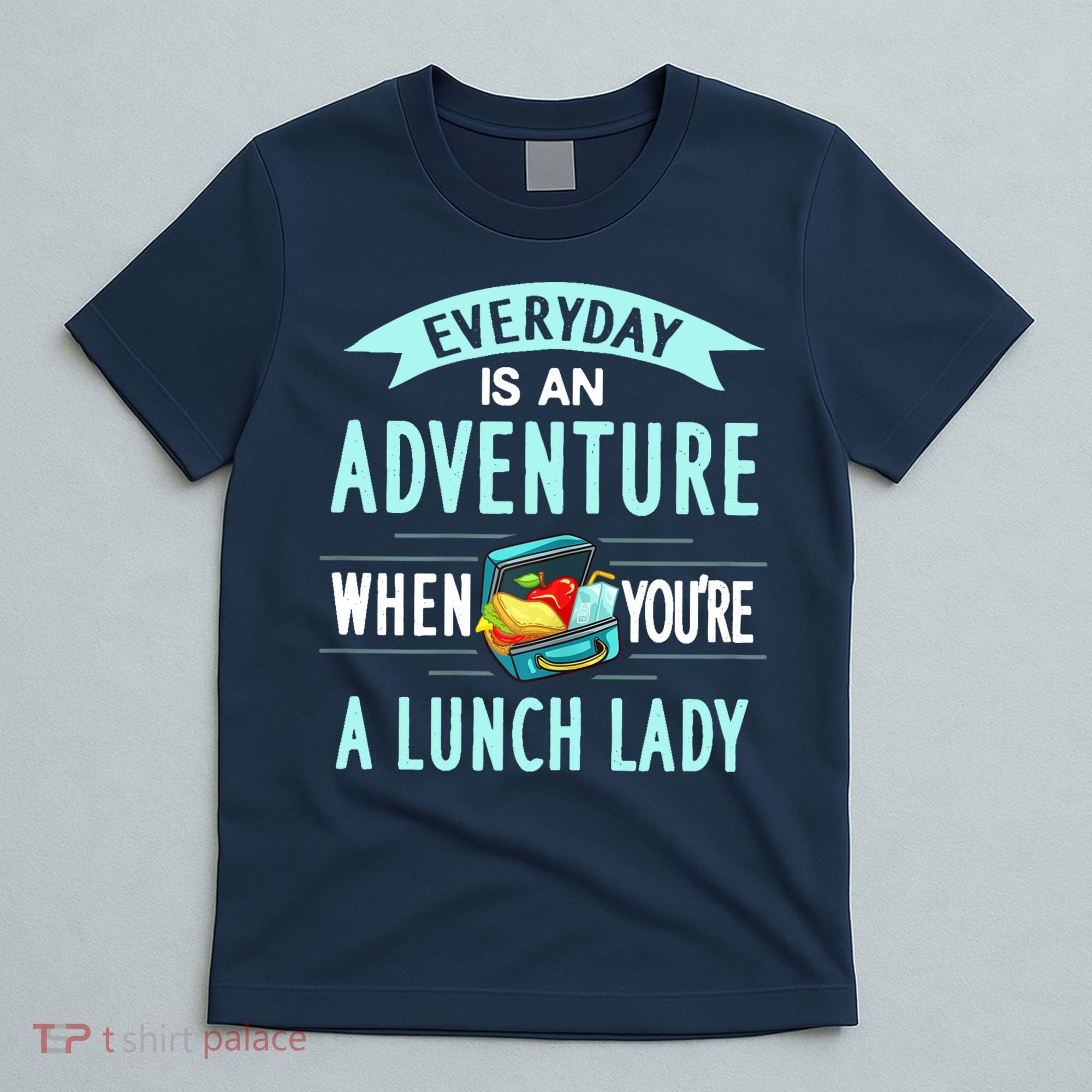 Lunch Lady Holiday Gift School Cafeteria Worker T-Shirt