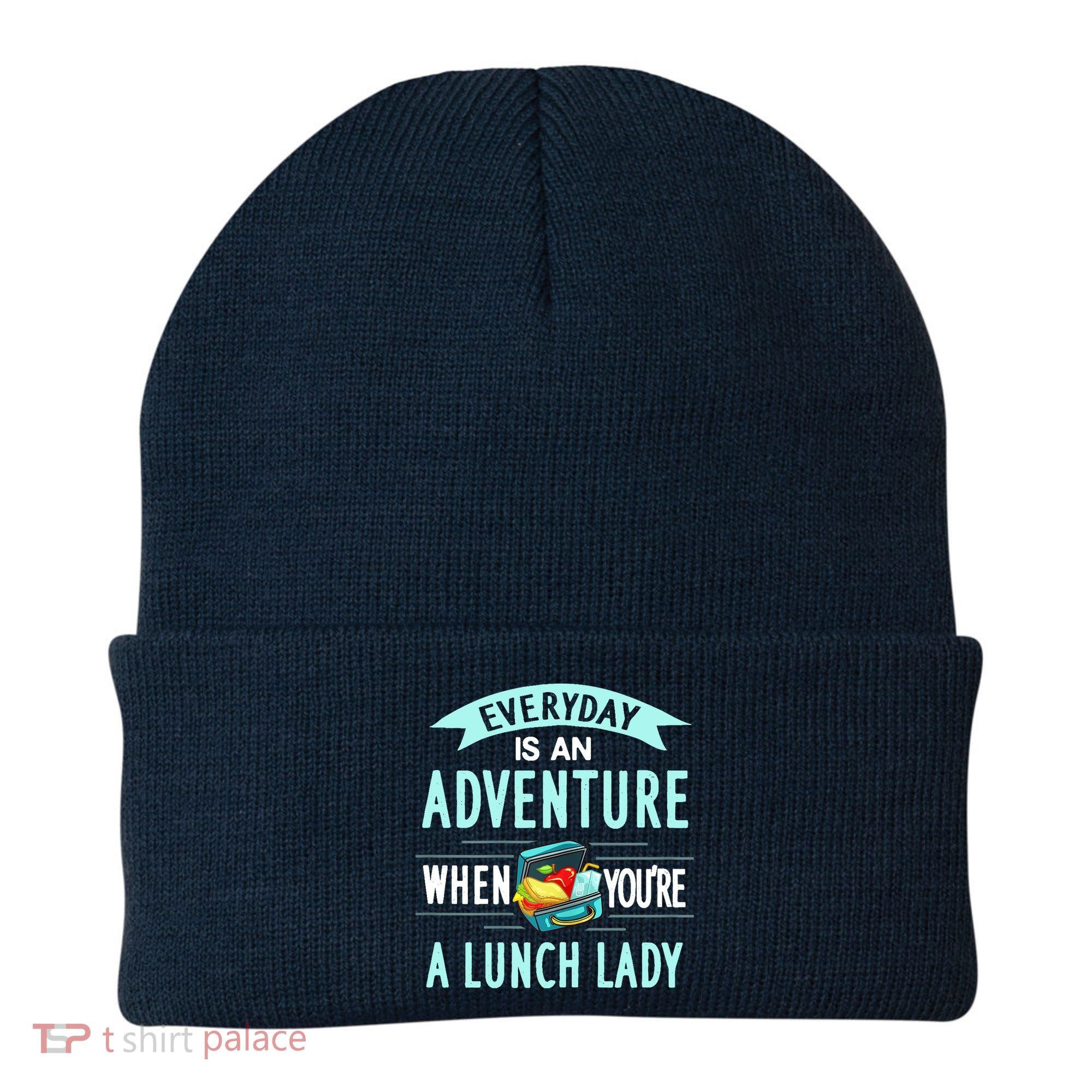 Lunch Lady Holiday Gift School Cafeteria Worker Beanie