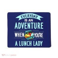 Lunch Lady Holiday Gift School Cafeteria Worker Mousepad thumb 0