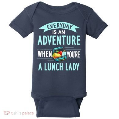 Lunch Lady Holiday Gift School Cafeteria Worker Baby Bodysuit