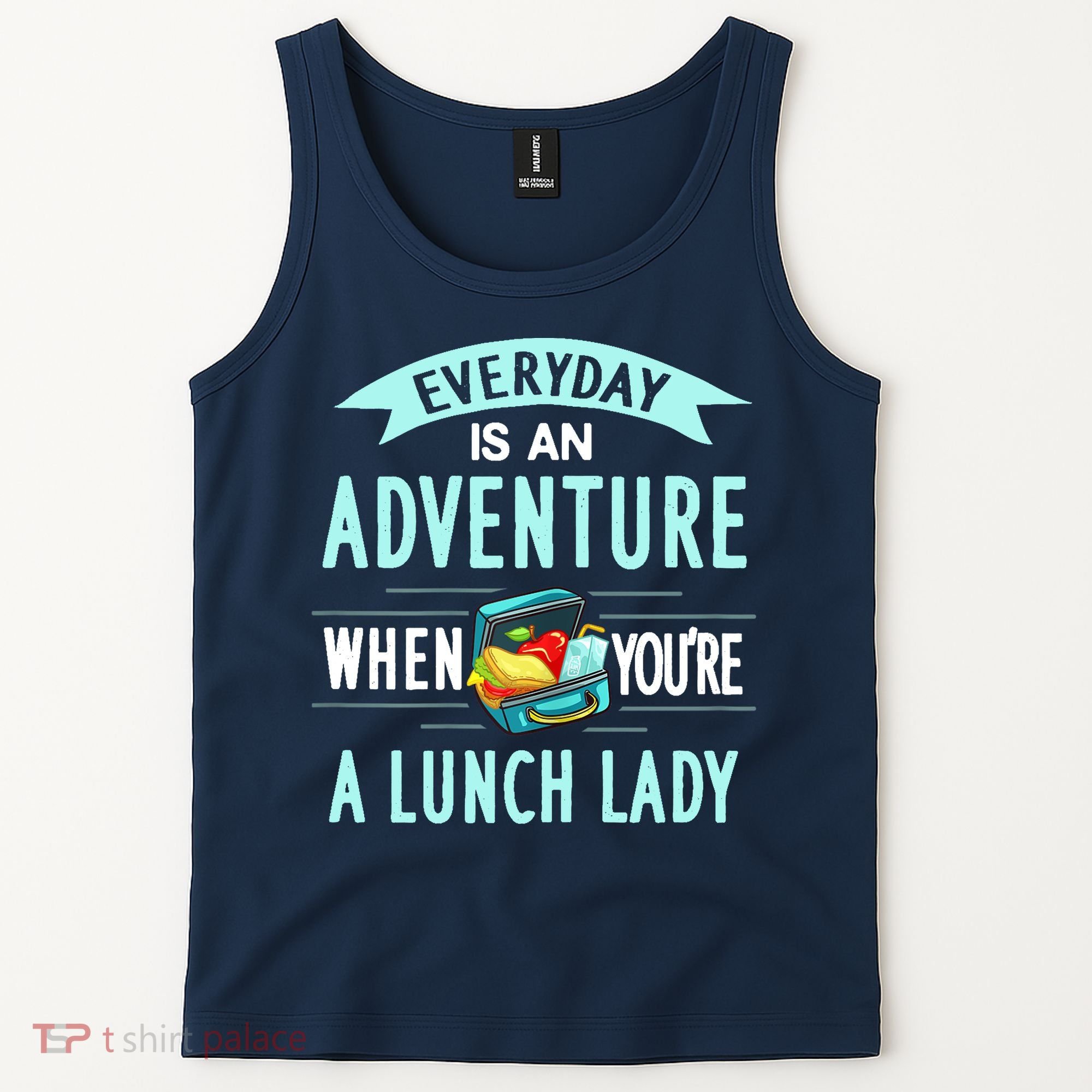 Lunch Lady Holiday Gift School Cafeteria Worker Tank Top