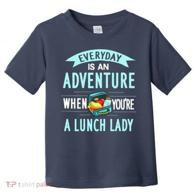 Lunch Lady Holiday Gift School Cafeteria Worker Toddler T-Shirt