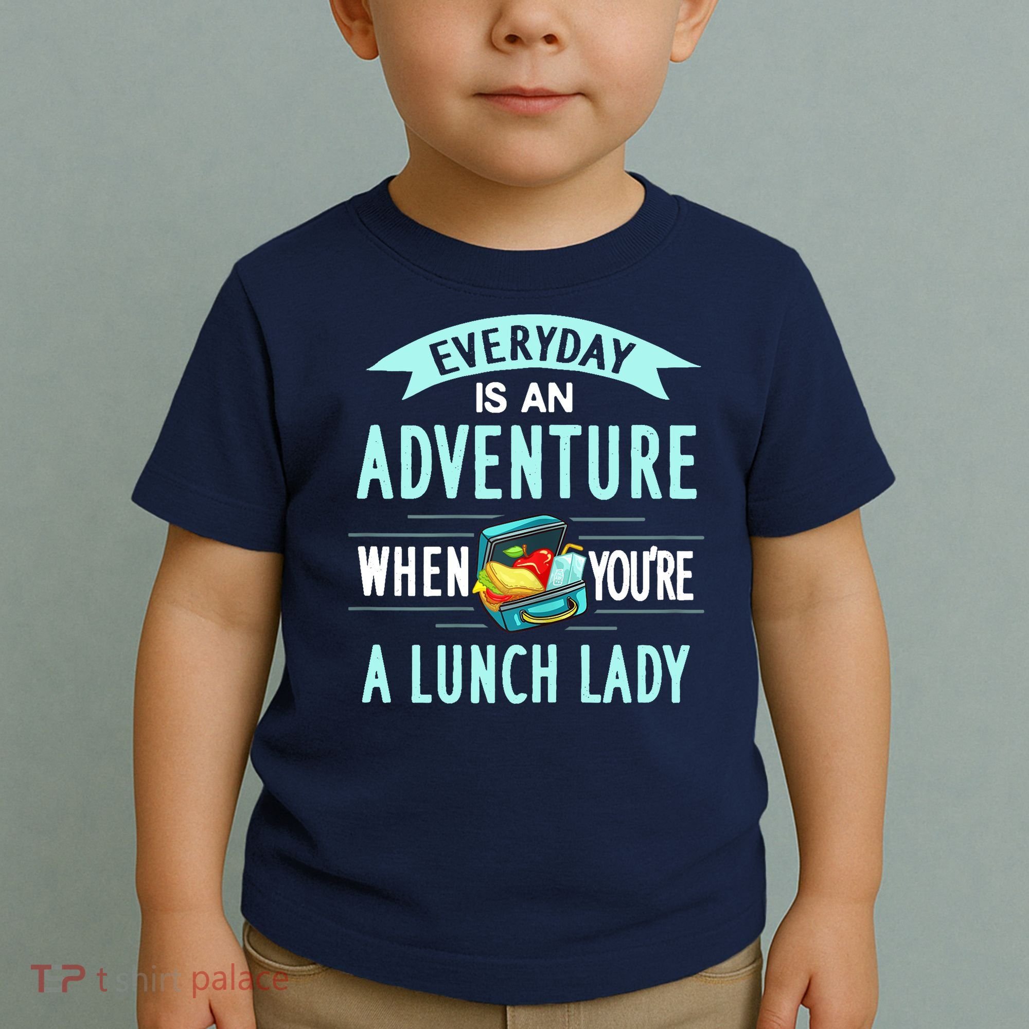 Lunch Lady Holiday Gift School Cafeteria Worker Toddler T-Shirt