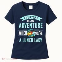 Lunch Lady Holiday Gift School Cafeteria Worker Women's T-Shirt thumb 0