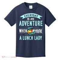 Lunch Lady Holiday Gift School Cafeteria Worker Kids T-Shirt thumb 0