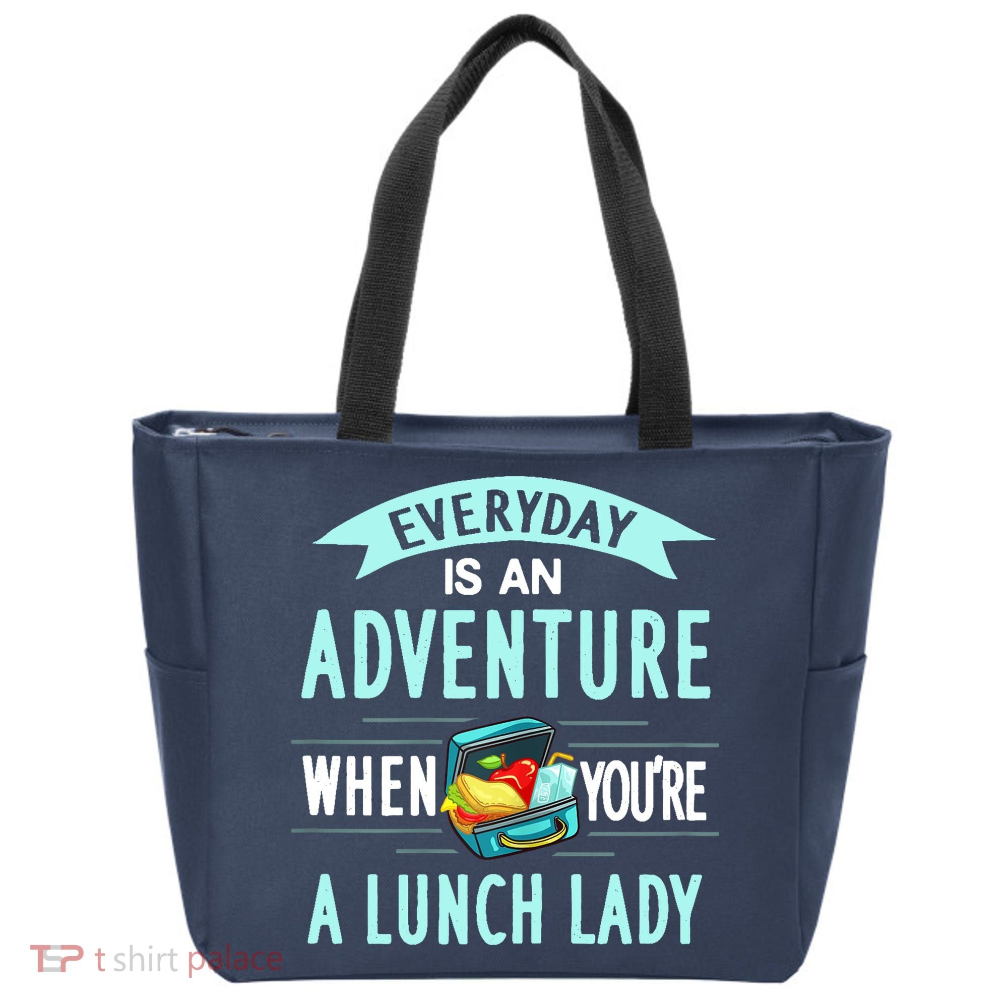 Lunch Lady Holiday Gift School Cafeteria Worker Tote Bag