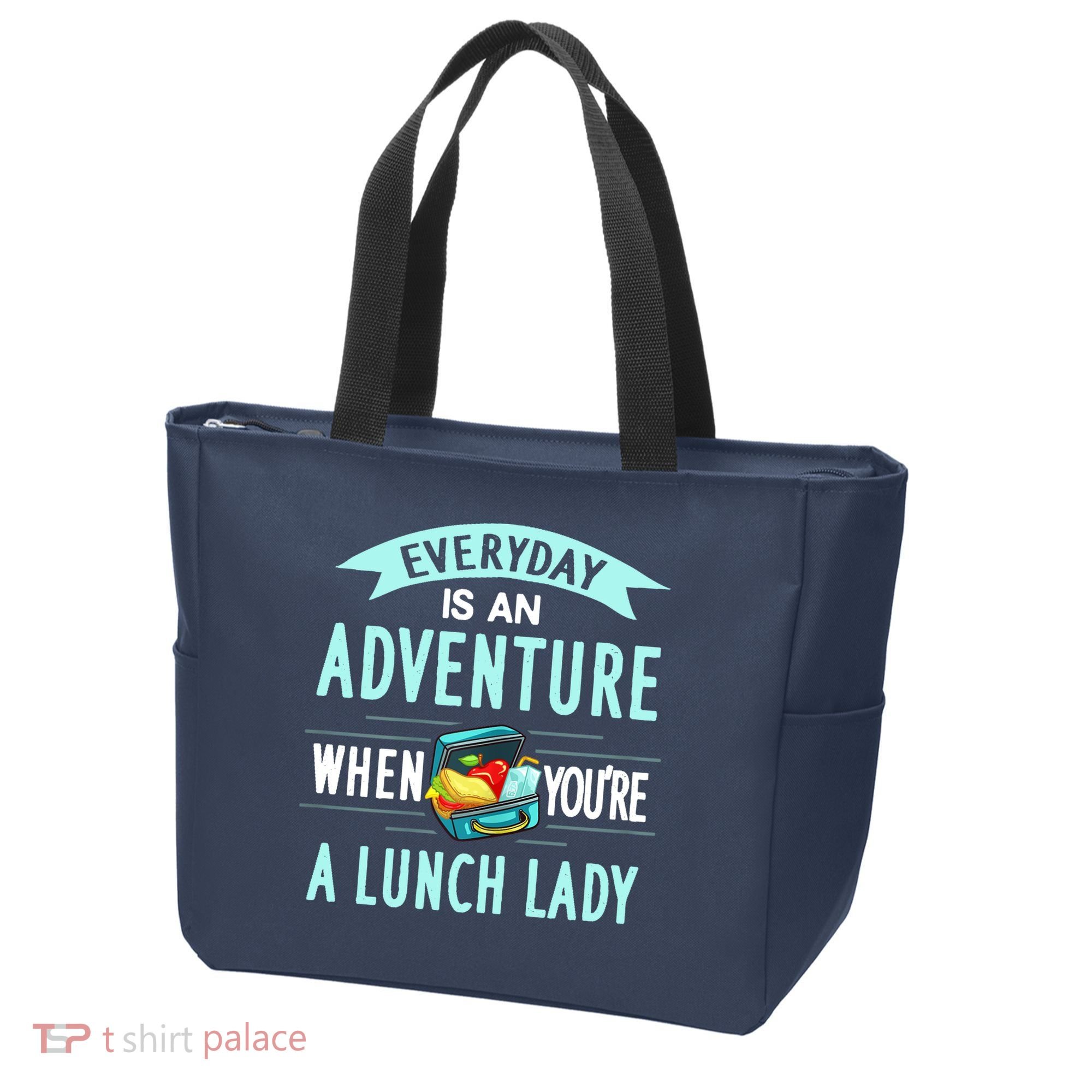Lunch Lady Holiday Gift School Cafeteria Worker Tote Bag
