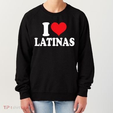 Latinas Love Heart shaped Latin Pride Design Women's Sweatshirt