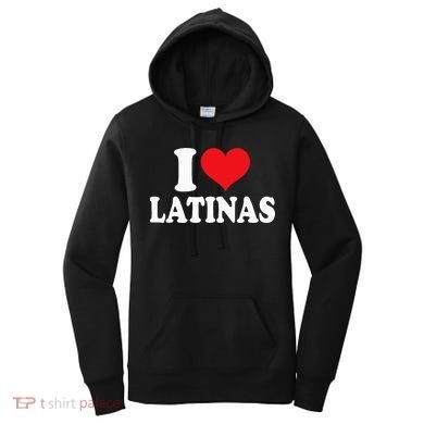 Latinas Love Heart shaped Latin Pride Design Women's Hoodie