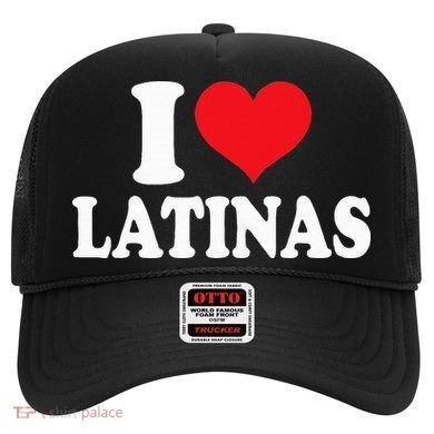 Latinas Love Heart shaped Latin Pride Design Hat