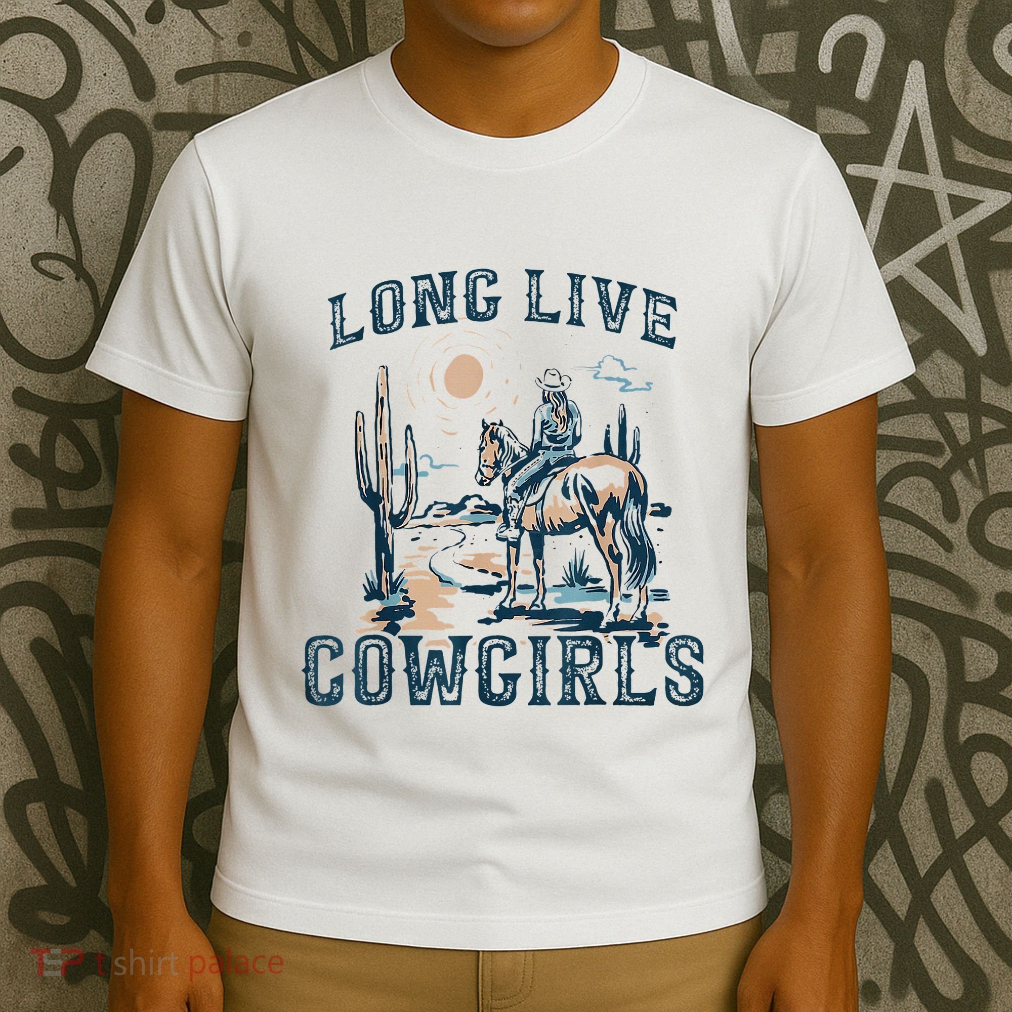 Long Live Howdy Rodeo Western Country Southern Cowgirls T-Shirt