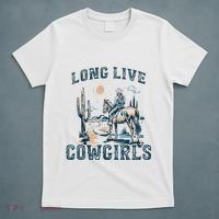 Long Live Howdy Rodeo Western Country Southern Cowgirls T-Shirt thumb 5