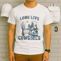 Long Live Howdy Rodeo Western Country Southern Cowgirls T-Shirt thumb 6