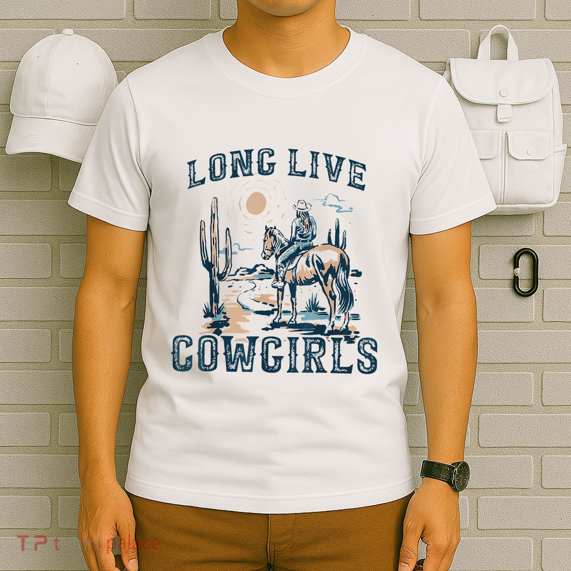 Long Live Howdy Rodeo Western Country Southern Cowgirls T-Shirt