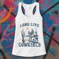 Long Live Howdy Rodeo Western Country Southern Cowgirls Women's Tank Top thumb 3