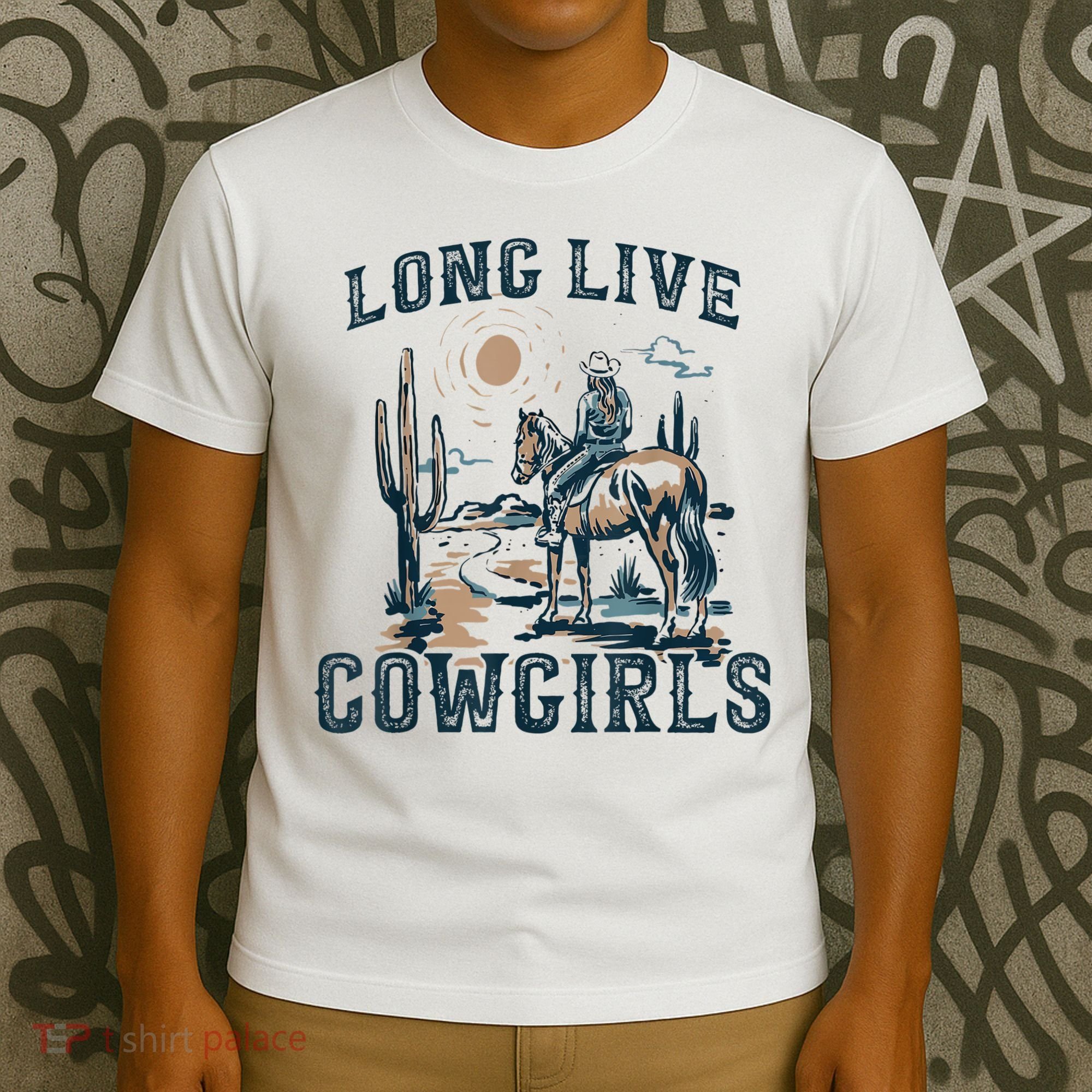 Long Live Howdy Rodeo Western Country Southern Cowgirls T-Shirt