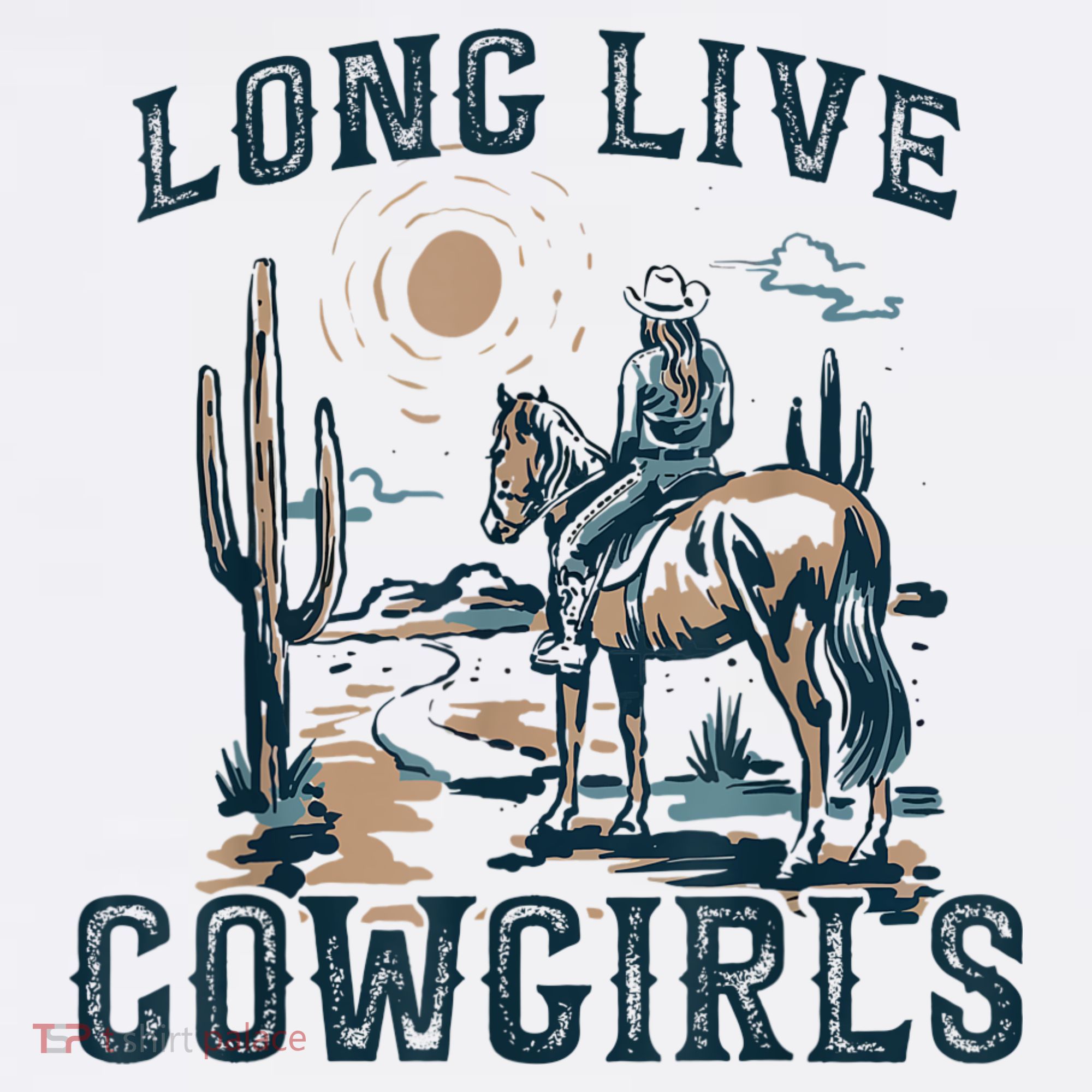 Long Live Howdy Rodeo Western Country Southern Cowgirls T-Shirt