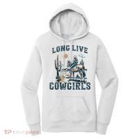 Long Live Howdy Rodeo Western Country Southern Cowgirls Women's Hoodie thumb 0