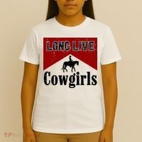 Long Live Howdy Rodeo Western Country Southern Cowgirls T-Shirt thumb 4