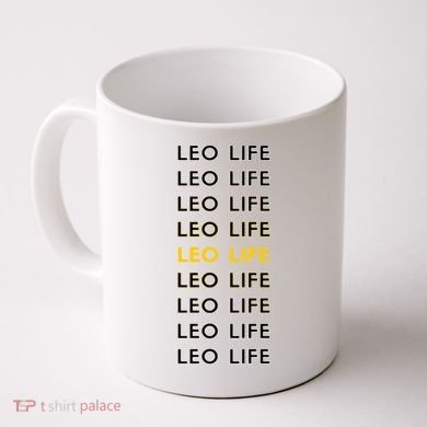 Leo Life Horoscope Sign Gift Coffee Mug