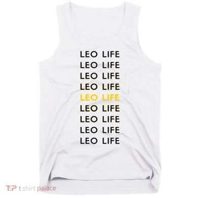 Leo Life Horoscope Sign Gift Tank Top