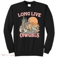 Long Live Howdy Rodeo Western Country Southern Cowgirls Sweatshirt thumb 0