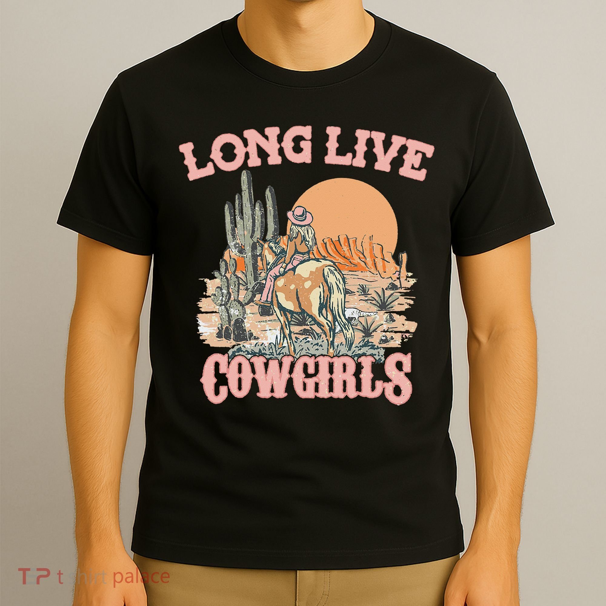Long Live Howdy Rodeo Western Country Southern Cowgirls T-Shirt