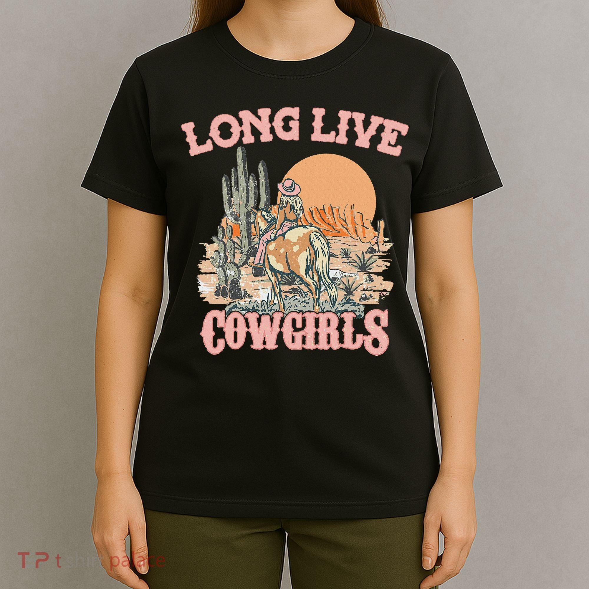 Long Live Howdy Rodeo Western Country Southern Cowgirls T-Shirt