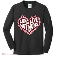 Long Live Hot Moms Kids Long Sleeve Shirt thumb 0