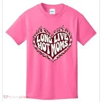Long Live Hot Moms Kids T-Shirt thumb 0