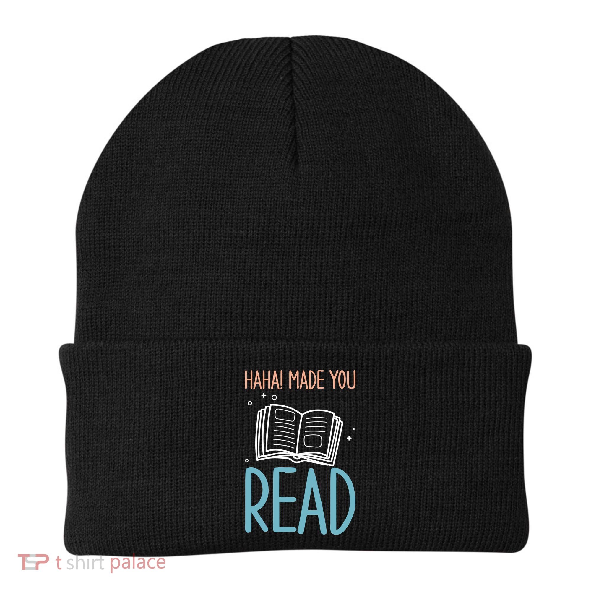 Library Lady Haha Made You Read Librarians School Librarians Meaningful Gift Beanie