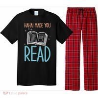 Library Lady Haha Made You Read Librarians School Librarians Meaningful Gift Pajama Set thumb 0