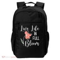 Live Life In Full Bloom Flower Backpack thumb 0