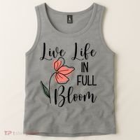 Live Life In Full Bloom Flower Tank Top thumb 2