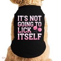 Lollipop Lick It Not Going To Lick Itself Candy Sweet Doggie Tank thumb 0