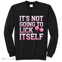 Lollipop Lick It Not Going To Lick Itself Candy Sweet Sweatshirt thumb 0