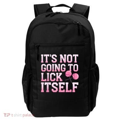 Lollipop Lick It Not Going To Lick Itself Candy Sweet Backpack