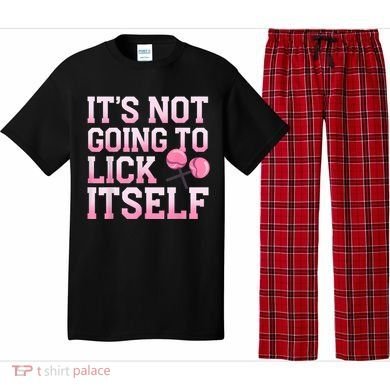 Lollipop Lick It Not Going To Lick Itself Candy Sweet Pajama Set