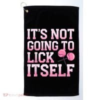 Lollipop Lick It Not Going To Lick Itself Candy Sweet Golf Towel thumb 0