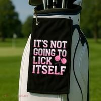 Lollipop Lick It Not Going To Lick Itself Candy Sweet Golf Towel thumb 2