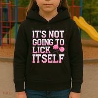Lollipop Lick It Not Going To Lick Itself Candy Sweet Kids Hoodie thumb 3