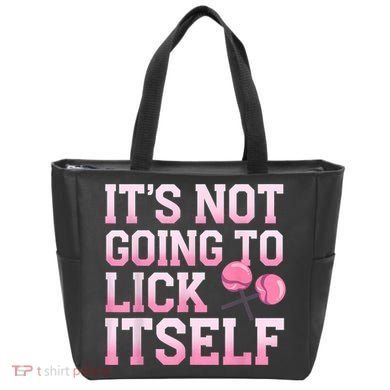 Lollipop Lick It Not Going To Lick Itself Candy Sweet Tote Bag