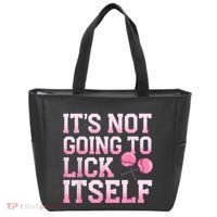 Lollipop Lick It Not Going To Lick Itself Candy Sweet Tote Bag thumb 0