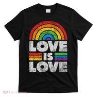 L.G.B.T.Q Love Is Love G.A.Y Pride Lgbt Ally Rainbow Flag Vintage T-Shirt thumb 0