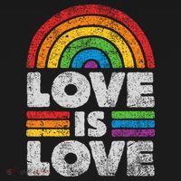 L.G.B.T.Q Love Is Love G.A.Y Pride Lgbt Ally Rainbow Flag Vintage T-Shirt thumb 7